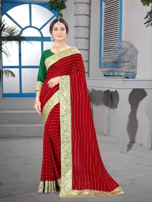 Attrective Look This Fastival Partywear Saree Are Fine Saree Paired With Blouse.This Saree Are Vichitra Silk And Blouse Are Mono Banglori Silk Based Fabric With Heavy Dew Drope With Moti And Banarasi Border. Buy This Pretty Saree Now.