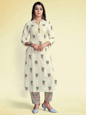 Grab This Readymade Long Dress In Fine Color Top And Bottom Are Rayon Fabricated Beautified With Designer Printed. It Is Light In Weight And Easy To Carry All Day Long. 