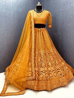 Best This Wedding Partywear Heavy Designer Lehenga Choli And Dupatta In Fine Color Fabricated On Net Beautified Fabric With Designer Sequance Embroidery Work. Buy Now.