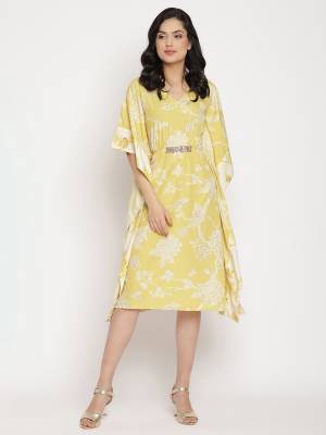 Add This Very Pretty Collection To Your Wardrobe In Lovely Color And Fabric Beautified With Beautifull Print Which Is Soft Towards Skin And Easy To Carry All Day Long.