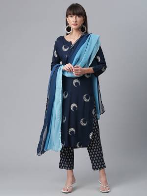 Add This Very Pretty Collection To Your Wardrobe In Lovely Color And Fabric Beautified With Beautifull Print Which Is Soft Towards Skin And Easy To Carry All Day Long.