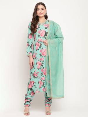 Add This Very Pretty Collection To Your Wardrobe In Lovely Color And Fabric Beautified With Beautifull Print Which Is Soft Towards Skin And Easy To Carry All Day Long.