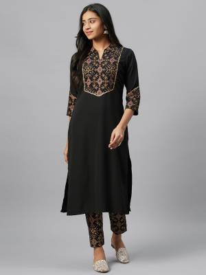 Attrective This Readymade Long Kurti With Pant In Fine Color.Kurti And Pant Are Fabricated On Crepe Beautified With Designer Printed. It Is Light In Weight And Easy To Carry All Day Long. 