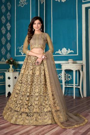 Best This Wedding Partywear Heavy Designer Lehenga Choli And Dupatta In Fine Color Fabricated On Net Beautified Fabric With Designer Heavy Embroidery,Diamond Work. Buy Now.