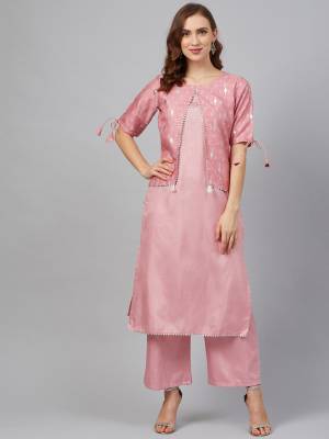 Garb This Readymade Long Kurti In Fine Color. This Kurti Are Fabricated On Poly Silk Beautified With Designer Khadi Printed. It Is Light In Weight And Easy To Carry All Day Long. 