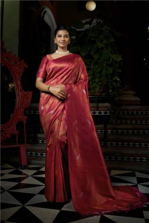 For A Proper Traditional Look , Grab This Pretty Saree In Beautifull Color Paired With Lovely Colored Blouse. This Saree Is Fabricated On Raw Silk Paired With Raw Silk Blouse Buy These Pretty Saree Collection Now