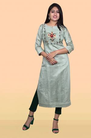 Here Is Very Pretty Designer Embroidery Work,This Pretty Kurti Is Fabricated?On Viscose And Available All Size.Buy These Collection Now