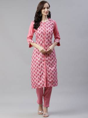 Grab This Readymade Collection Come With Pretty Colored Kurti Come With Matching Bottom And Rayon Fabricated Beautified With Designer Foil Printed