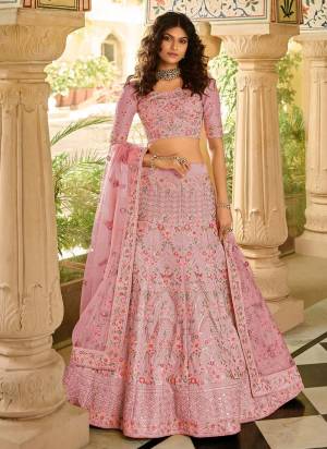 Grab These Heavy Designer Lehenga in Beautiful Coloed Pair With Designer Pretty Blouse And Dupatta These Lehenga is Beautified With Art Silk Based Fabric Come With Art Silk Blouses And Soft Net Dupatta Beautified With Heavy Designer Work