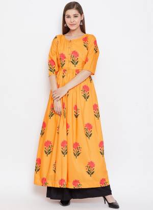 New Shade Is Here To Add Into Your Wardrobe With This Designer Readymade Gown In Pretty Color Fabricated On Muslin With Digital Print. Also It Is Available In All Regular Sizes. Buy Now