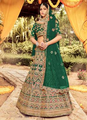 For A Lovely Designer Look, Grab This Trendy Designer Lehenga Choli In All Over?Same Color. This Heavy Embroidered Lehenga Choli Is Fabricated On Organza Paired With Net Fabricated Dupatta. Its Pretty Dori,Gota Embroidery,Zarkan Work Will Definitely Earn You Lots Of Compliments From Onlookers.