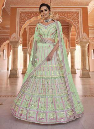 For A Beautifull Look,Grab These Heavy Designer Lehenga Choli In All Over Pretty Look.Its Lehenga And Choli Are Fabricated On Organza Pair With Net Blouse.Beautified Heavy Designer Work.