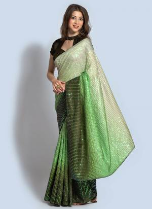 Rich And Elegant Looking Saree Is Here WIth Pretty Colored Paired With Blouse.?This Saree Is Fabricated On Georgette And Blouse Are Fabricated On Banglori Silk Beautified With Designer Sequance Embroidery Work.