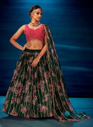 Get Ready For The Upcoming Festive And Wedding Season With This Designer Lehenga In All Over Beautiful Colored.Its Beaytified With Digital Printed And Embroidery.Buy Now These Amazing Collection.