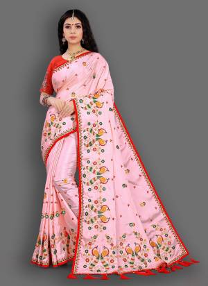 Looking Beautiful In These Pretty Colored Saree Come With Contrast Blouse.These Saree is Fabricated On Crepe Slk Pair With Silk Blouse Its Beautified With Heavy Embroidery And Diamond Work.Buy Now 