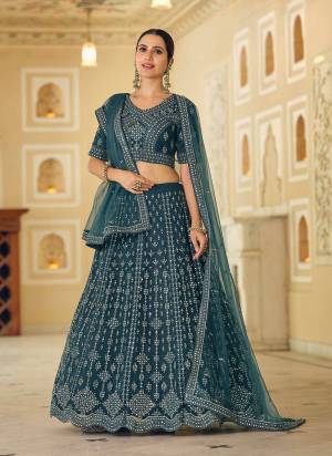 For A Designer Look , Grab These Heavy Designer Lehenga in All Over Fine Colored.These Lehenga is Fabricated On Soft Net Pair With Soft Net Blouse And Dupatta.Its Beautified With Heavy Designer Work.