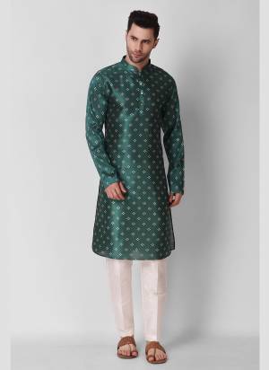 Take your ethnic style quotient to the next level by wearing this fashionable kurta set.Its Come With Art Silk Fabricated Pair With Art Silk Fabric Payjama.Buy Now