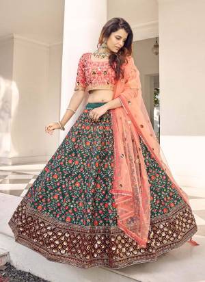 Grab These Designer Lehenga Choli in All Over Fine Colored Pair With Designer Blouse And Dupatta.These Lehenga choli is Fabricated on Silk Pair With Silk Blouse And Silk Dupatta.Its Beaitified With Heavy Designer Work.