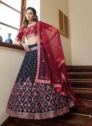 For A Designer Look,Grab These Lehenga in Beautiful Colored Pair With Designer Dupatta And Blouse.These Lehenga is Fabricated On Georgette Pair With Georgette Blouse And Net Dupatta.Its Beautified With Heavy Designer Work.