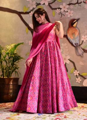 For A Beautiful Look,Grab These Readymade Gown Come With Dupatta.These Gown is Fabricated On Silk Cotton Pair With Chiffon Dupatta.Its Beautified With Designer Digital Printed. 