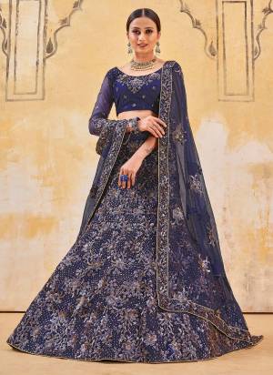 Grab These Heavy Designer Lehenga Choli in Beautiful Colored Pair Wth Designer Blouse And Dupatta.These Lehenga And Blouse Are Fabricated on Net Based Pair With Soft Net Dupatta.Its Beautified With Heavy Designer Work.