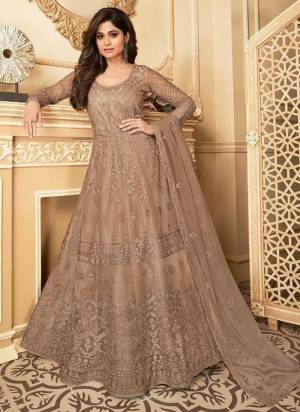 Attract All Wearing This Suit in Beautiful Colored.These Suit Is Fabricated On Butterfly Net Pair With Satin Silk Bottom And Butterfly Net Dupatta.Its Beautified With Heavy Designer Embroidery Work.