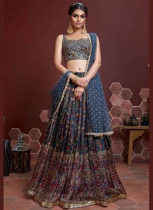 Grab These Designer Look Lehenga in All Over Beautiful Colored.These Lehenga is Fabricated Chinon Silk Pair With Banglori Silk Blouse And Soft Net Dupatta.Its Come With Heavy Designer Work.