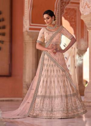 For A Designer Look, Grab These Heavy Designer Lehenga in All Over Beautiful Colored.These Lehenga And Blouse Are Fabricated On Crepe Pair With Soft Net Dupatta.Its Beautified With Heavy Designer Work.