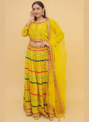 Grab These Readymade Lehenga Choli in All Over Beautiful Colored.These Blouse And Lehenga Are Fabricated On Chinon Pair With Chinon Dupatta.Its Beautified With Heavy Designer Work. 