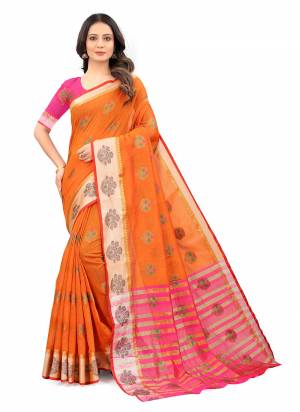 Grab These Beautiful Saree in All Over Fine Colored.These Saree And Blouse Are Fabricated On Litchi Silk.Its Beautified With  Wevon Designer Work.