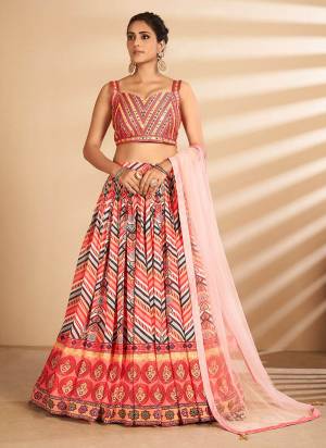 Grab These Beautiful Designer Lehenga Choli in All Over Fine Colored.These Lehenga And Blouse Are Fabricated On Art Silk Pair With Soft Net Dupatta.Its Beautified With Designer Printed,Embroidery Hand Work.