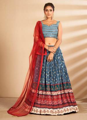 Grab These Beautiful Designer Lehenga Choli in All Over Fine Colored.These Lehenga And Blouse Are Fabricated On Art Silk Pair With Soft Net Dupatta.Its Beautified With Designer Printed,Embroidery Hand Work.