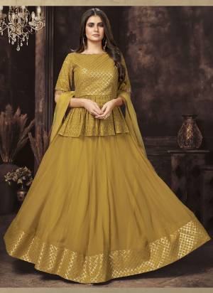 Grab These Readymade Suit in All Over Fine Colored.These Top And Bottom Are Fabricated On Georgette Pair With Georgette Dupatta.Its Beautified With Designer Work.