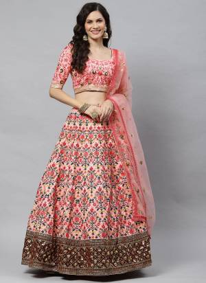 Grab These Designer Lehenga Choli in All Over Fine Colored.These Lehenga And Blouse Are Fabricated On Art Silk Pair With Net Blouse.Its Beautified With Heavy Designer Work.