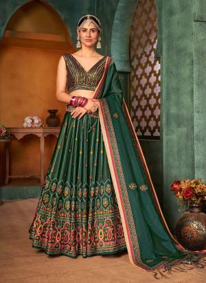 Grab These Lehenga Choli in All Over Fine Colored.These Lehenga And Blouse Are Fabricated On Rera Silk Pair With Assam Silk Dupatta.Its Beautified With Designer Digital Printed Work.