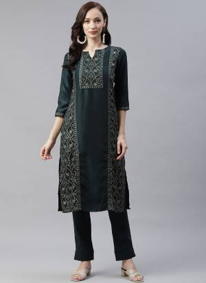 For A Casual Wear,Buy These Readymade Kurti in Pretty Colored.Its Fabricated On Chinon With Designer Foil Printed Work.Its Available in All Regular Size.