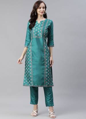 For A Casual Wear,Buy These Readymade Kurti in Pretty Colored.Its Fabricated On Poly Silk With Designer Foil Printed Work.Its Available in All Regular Size.