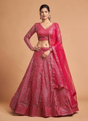 For A Designer Look,Grab These Designer Lehehnga in All Over Fine Colored.These Lehenga And Blouse Are Fabricated On Soft Net Pair With Soft Net Dupatta.Its Beautified With Designer Work.