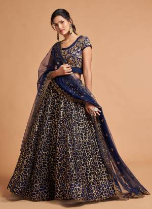 For A Designer Look,Grab These Designer Lehehnga in All Over Fine Colored.These Lehenga And Blouse Are Fabricated On Soft Net Pair With Soft Net Dupatta.Its Beautified With Designer Work.