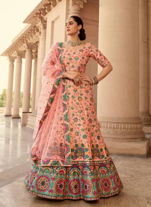 Grab These Designer Lehenga Choli in All Over Fine Colored.These Lehenga And Blouse Are Fabricated On Art Silk Pair With Net Dupatta.Its Beautified With Designer Work.