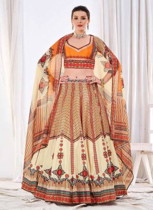 For A Designer Look,Grab These Beautiful Colored Lehenga Choli pair With Blouse And Dupatta.These Lehenga And Blouse Are Fabricated On Chinon Pair With Chinon Dupatta.Its Beautified With Designer Digital Printed Work.