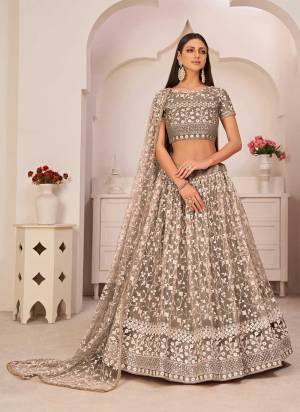 For A Designer Look,Grab These Lehenga Choli in All Over Fine Colored.These Lehenga And Blouse Are Fabricated On Mono Net Pair With Mono Net Dupatta.Its Beautified With Cotton Thread,Sequance Embroidery Work.