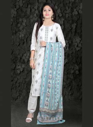 Grab These Readymade Suit in All Over Fine Colored.These Top And Bottom Are Fabricated On Chanderi Silk Pair With Art Silk Dupatta.Its Beautified With Sequance Embroidery And Digital Printed Work.