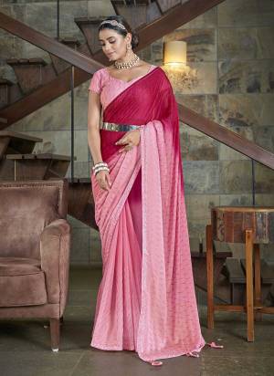 For A Different Look,Grab These Saree in All Over Fine Colored Pair With Blouse.These Saree And Blouse Are Fabricated On Rangoli Silk.Its Beautified With Padding Color,Swarovski Diamond Work.