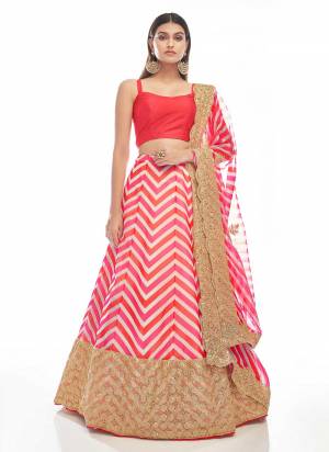 You Will Definitely Earn Lots Of Compliments Wearing This Heavy Designer Lehenga Choli In All Over Color. Its Pretty Blouse, Lehenga and Dupatta Are Fabricated On Fine Beautified with Embroidery Work. Buy This Elegant Peice Now.