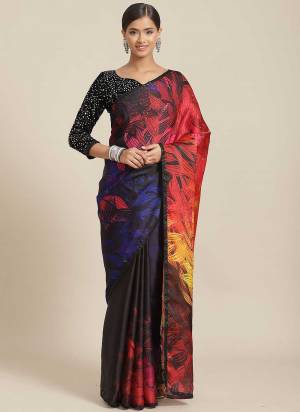 For A Beautiful Look,Grab These Saree in Fine Colored Pair With Blouse.These Saree is Fabricated On Silk Pair With Art Silk Blouse.Its Beautified With Designer Printed,Embroidery Work.