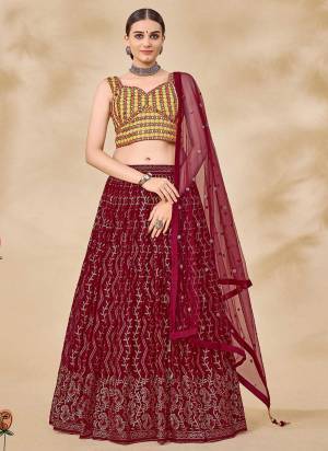 For A Beautiful Look,Grab These Readymade Lehenga Choli in Fine Colored.These Lehenga And Blouse Are Fabricated On Georgette Pair With Soft Net Dupatta.Its Beautified With Heavy Designer Work.