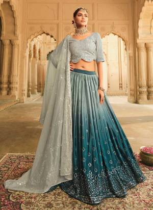 Grab These Beautiful Looking Lehenga Choli in Fine Colored.These lehenga And Blouse Are Fabricated On Silk Pair With Net Dupatta.Its Beautified With Heavy Designer Work.