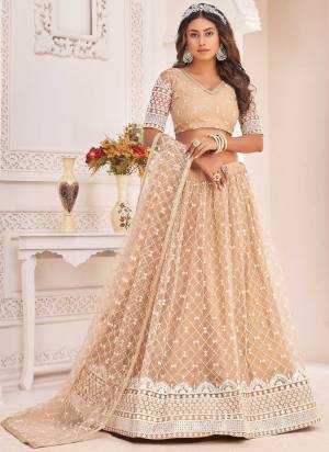 For A Different Look,Grab These Designer Lehenga in All Over Pretty Colored Pair With Blouse And Dupatta.These Lehenga Choli is All Over Butterfly Net Base Fabric With Designer Work.Buy Now These Lehenga For Up Coming Wedding Season.