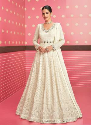 Looking These Designer Anarkali Suit in Fine Colored Pair With Bottom And Dupatta.These Top And Dupatta Are Fabricated On Georgette Pair.Its Beautified With Dull Santoon Botton And Inner.Its Beautified With Heavy Designer Sequance,Thread Embroidery Work.